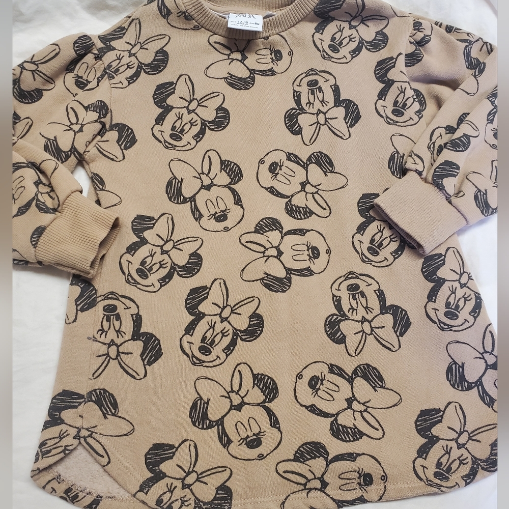 Zara minnie mouse dress